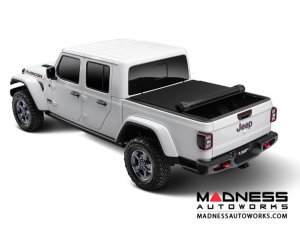 Jeep Gladiator Armis Hard Rolling Bed Cover w/ Trail Rail Cargo System